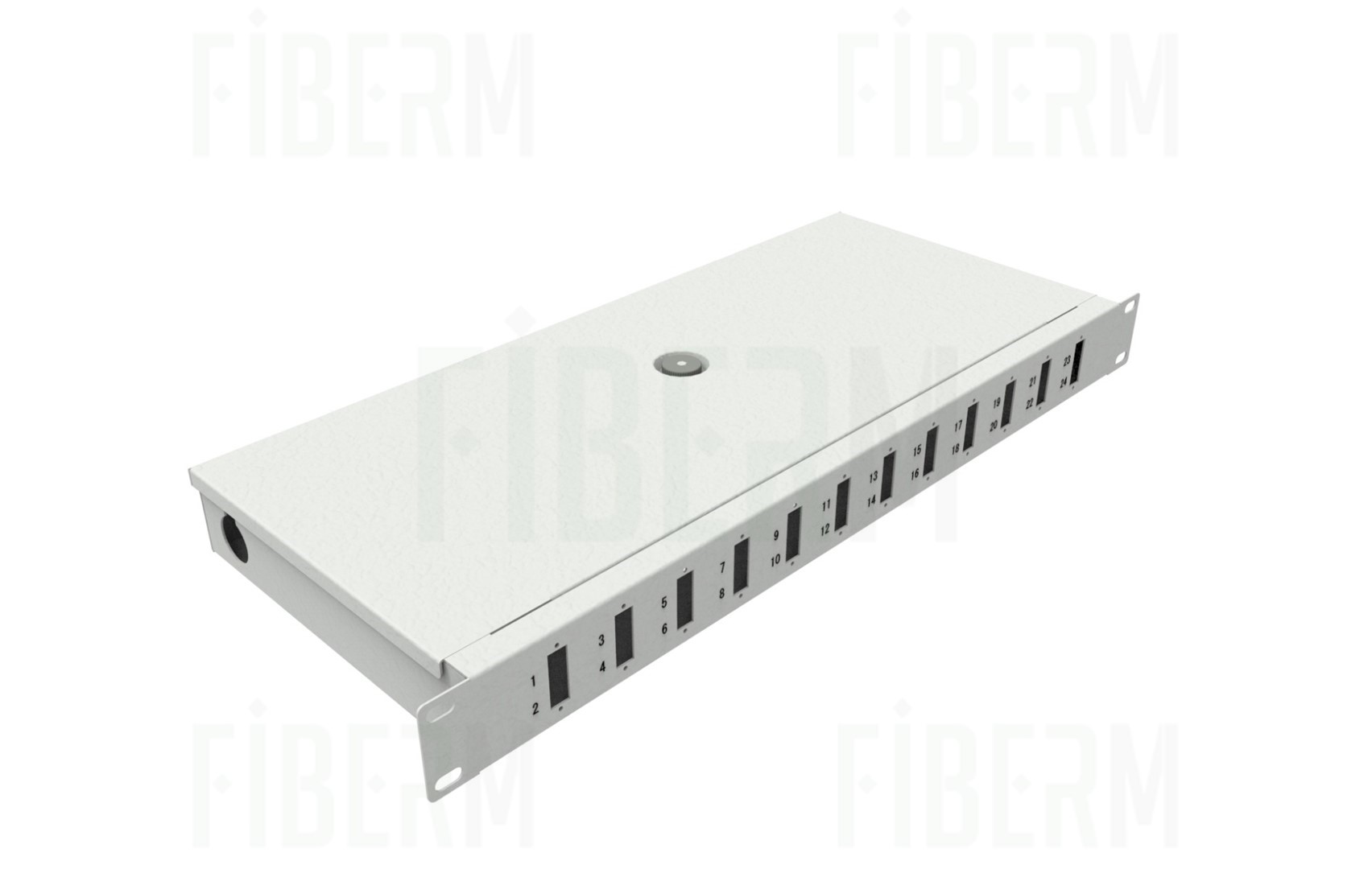 FIBERM przełącznica światłowodowa wysuwana 12 x SC Duplex Rack 19`