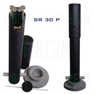 SR 30 P External Fiber Optic Pole with Concrete Base