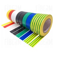 STALCO Izolační páska smíšené barvy 20m, 10 kusů