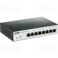 D-LINK DGS-1100-08P - Chytrý Switch 8 x 10/100/1000 PoE