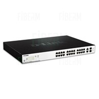 D-LINK DGS-1100-26MP - Chytrý Switch 24 x 10/100/1000 PoE 370W + 2 x SFP