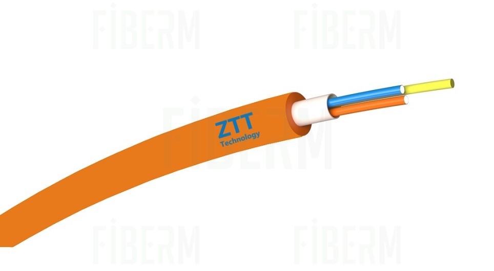 ZTT Kabel światłowodowy 2J do mikrokanalizacji, średnica 2,4mm