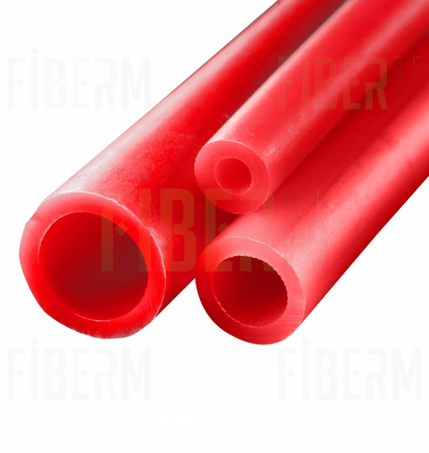 Mikrorura HDPE fi 16/12mm - czerwona