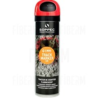 SOPPEC Barva na Označování ve Sprayi - Červená