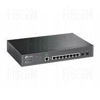 TP-LINK T2500G-10TS Upravljivi switch 8 x 10/100/1000 2 x SFP