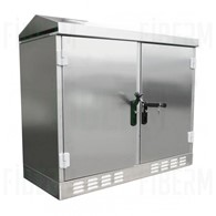 MANTAR Outdoor Standalone Cabinet SZK 16U 19-Zoll 105/120/50 Grau